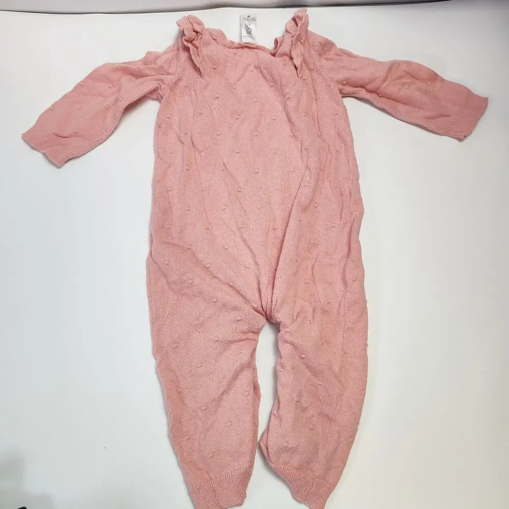Baby Girl 6–9M Clothing Bundle Carter’s & H&M Disney Pink Layered Set
